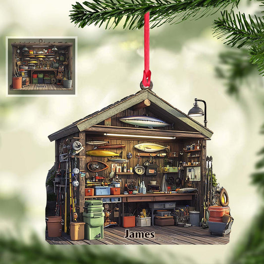 Équipement de pêche - Ornement de pêche personnalisé