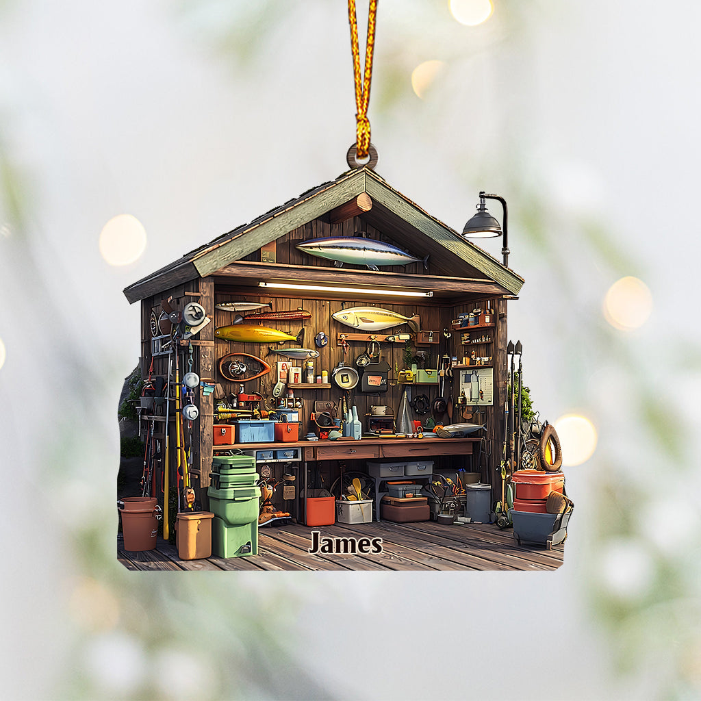 Fishing Equipment - Personalized Fishing Ornament