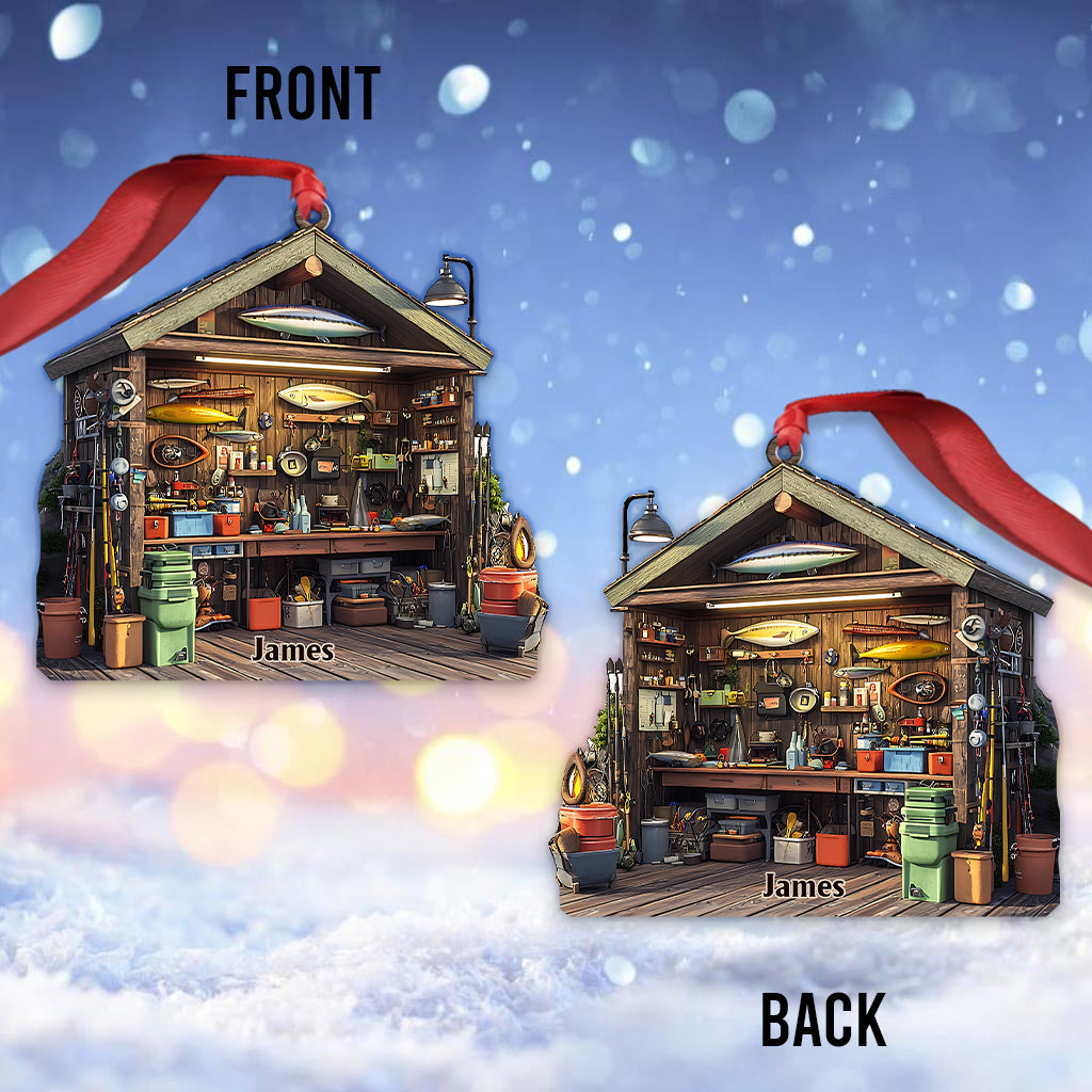 Fishing Equipment - Personalized Fishing Ornament