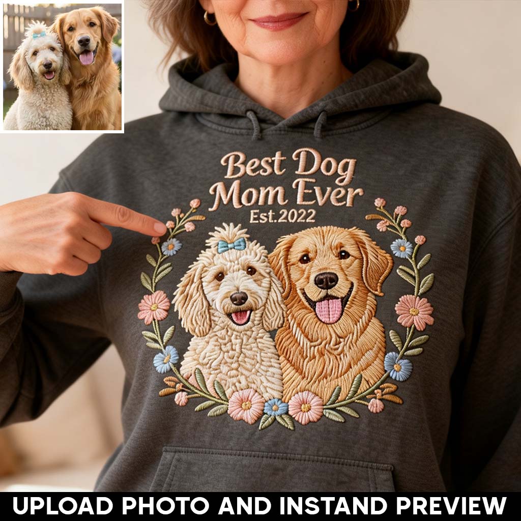 DOG MOM - Personalized Dog All Over Shirt