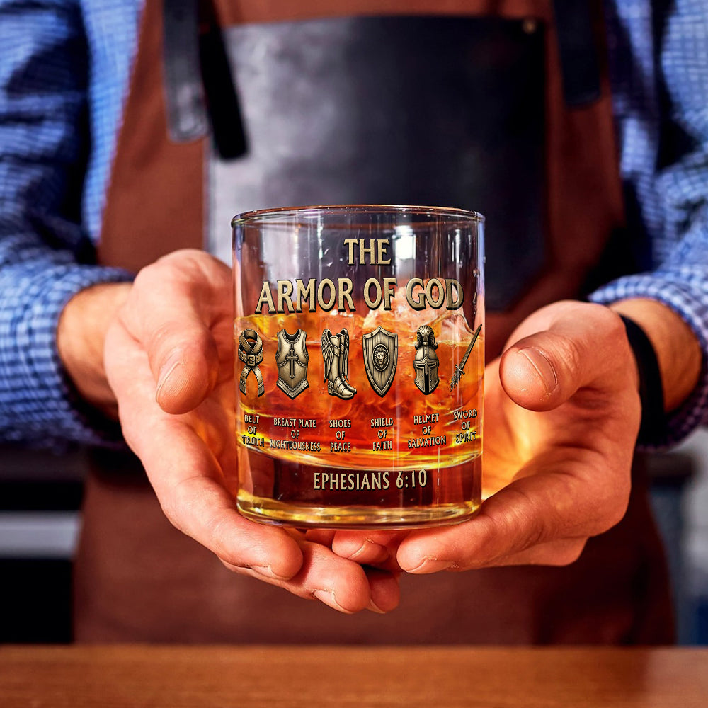 Amor Of God - Verre à whisky chrétien personnalisé