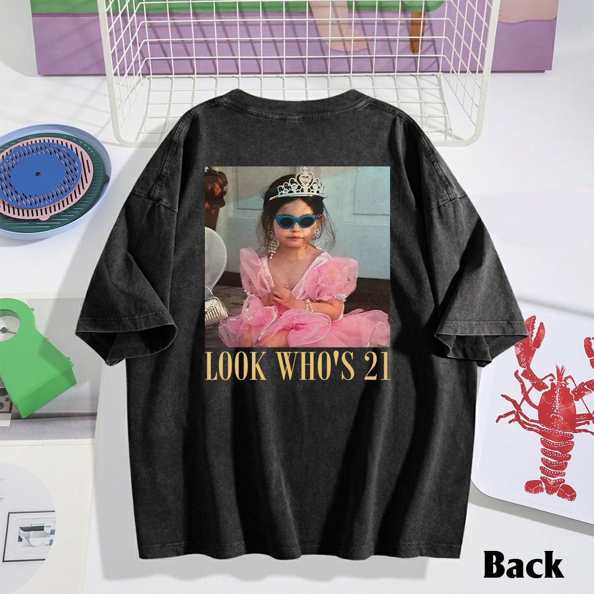 Happy Birthday - Personalized Birthday Wash T-Shirt