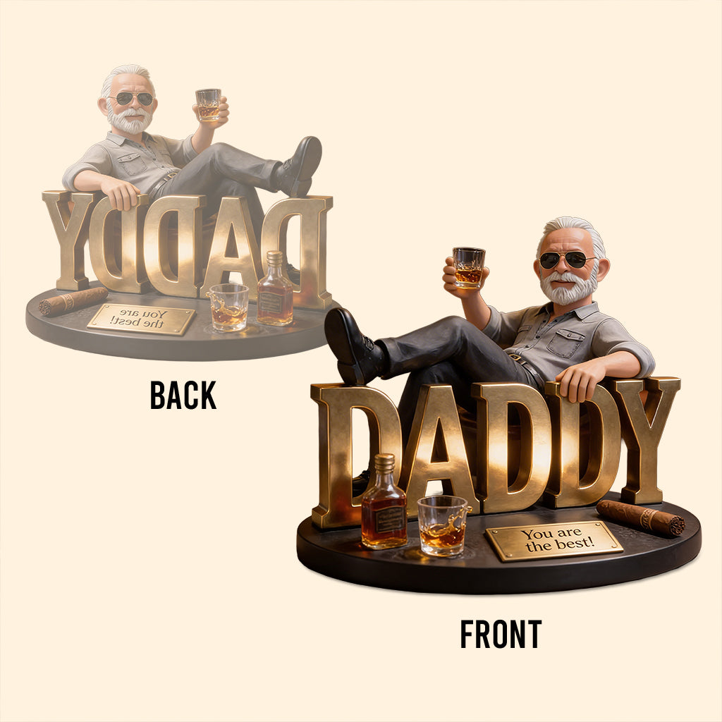 Cadeau pour Amateurs de Whisky et Cigares - Plaque Acrylique Personnalisée