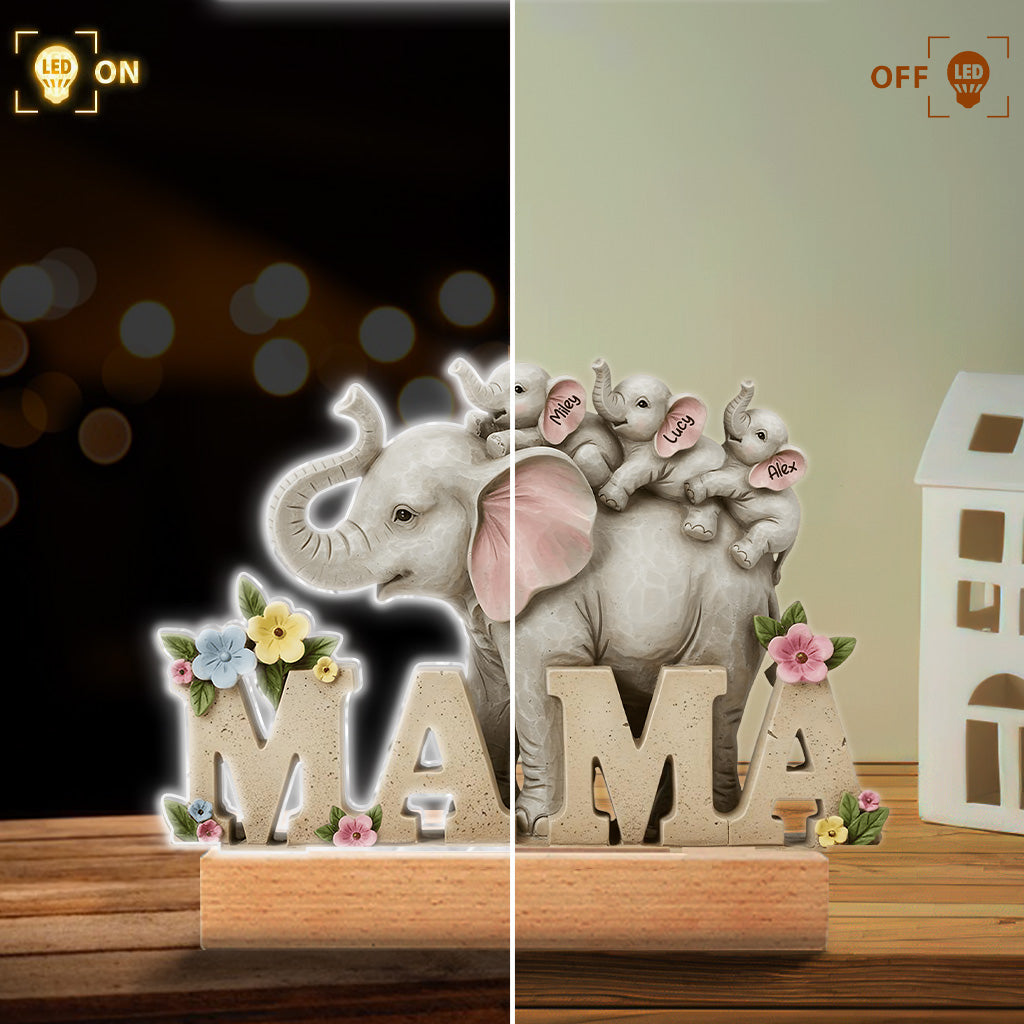 We Love You - Personalized Mother Custom Shaped Acrylic Plaque