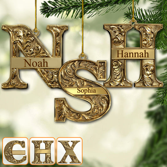 Happy Family - Personalized Family Ornament