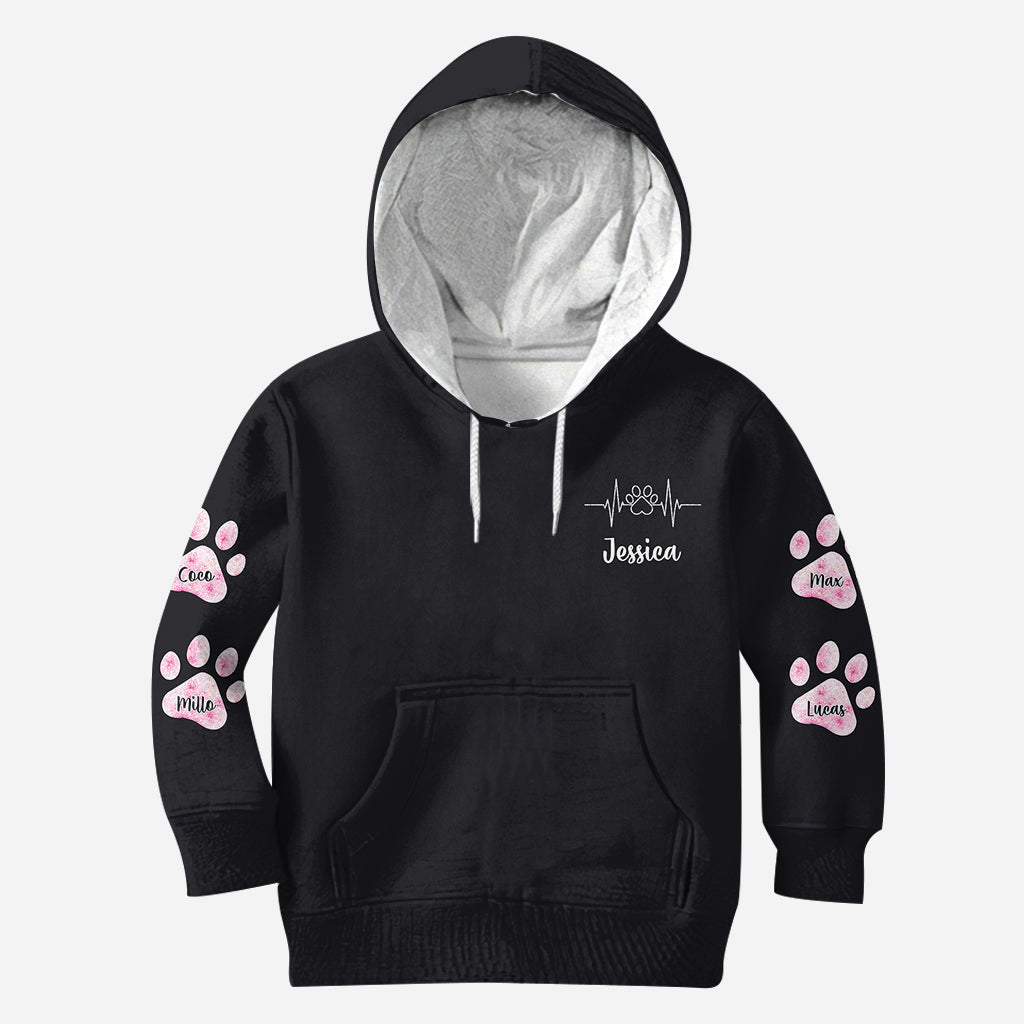 Mon ombre a quatre pattes - Sweat à capuche et leggings personnalisés pour chien