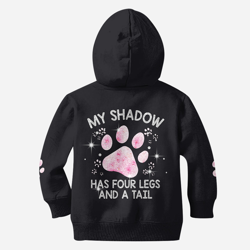 Mon ombre a quatre pattes - Sweat à capuche et leggings personnalisés pour chien