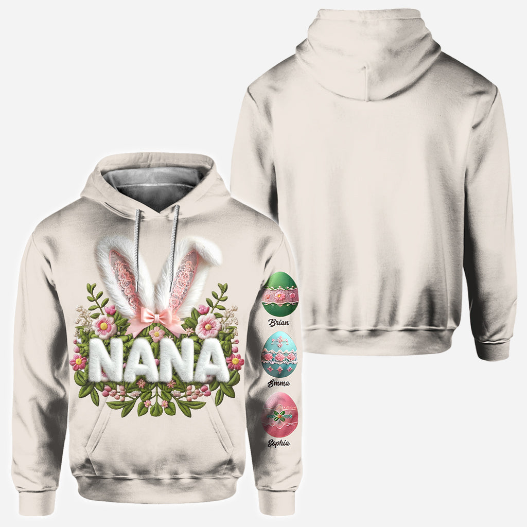 Easter Bunny - Personalized Grandma All Over Shirt