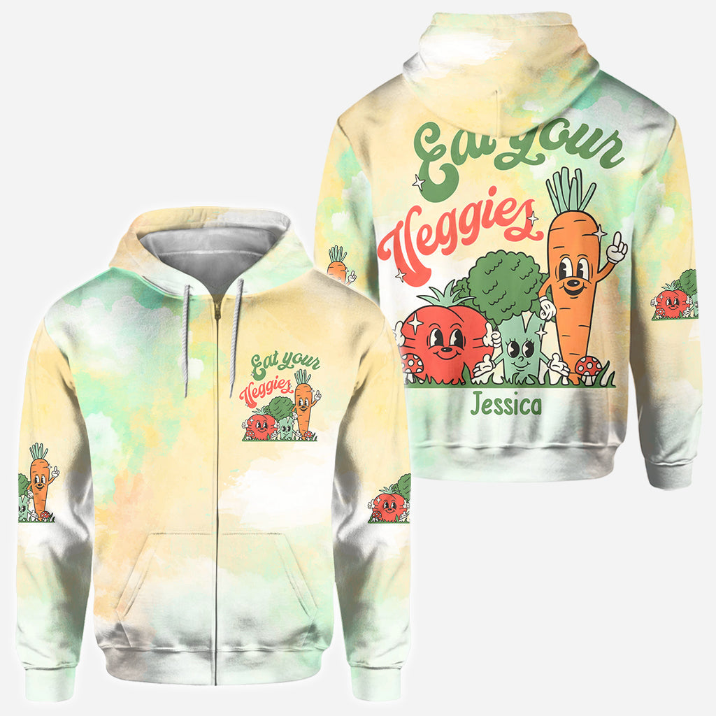 Eat Your Veggies - Personalized Veganism All Over Shirt