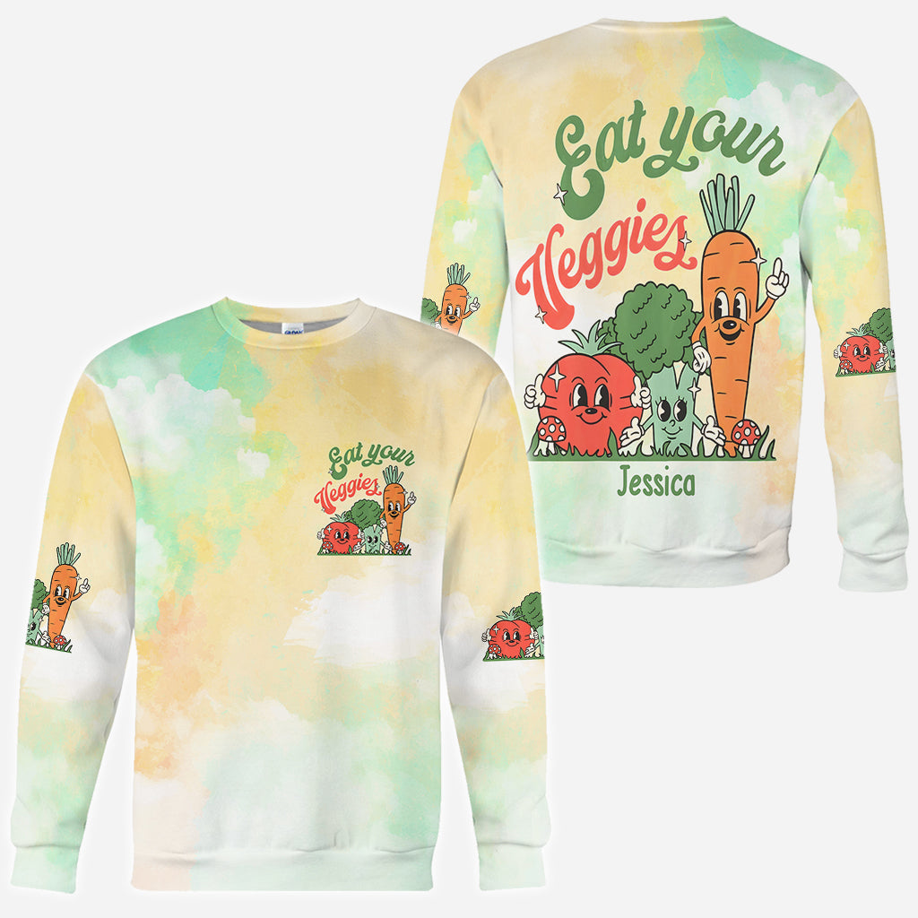 Eat Your Veggies - Personalized Veganism All Over Shirt