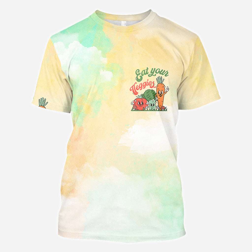 Eat Your Veggies - Personalized Veganism All Over Shirt