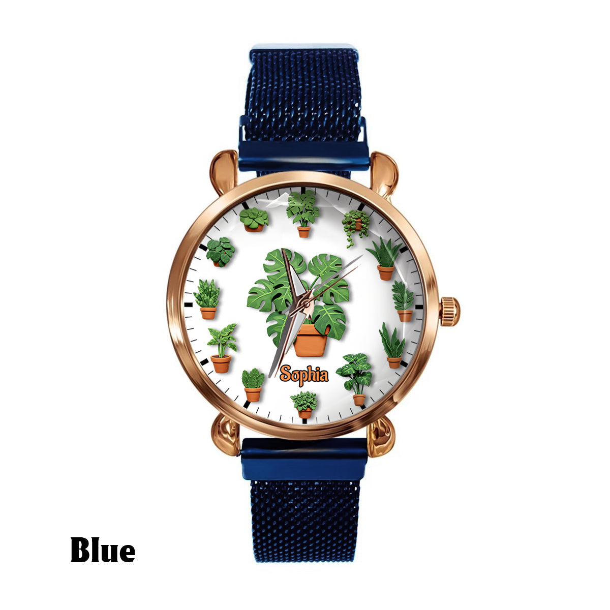 J'ai vraiment besoin de toutes ces plantes - Montre-bracelet personnalisée pour jardinière