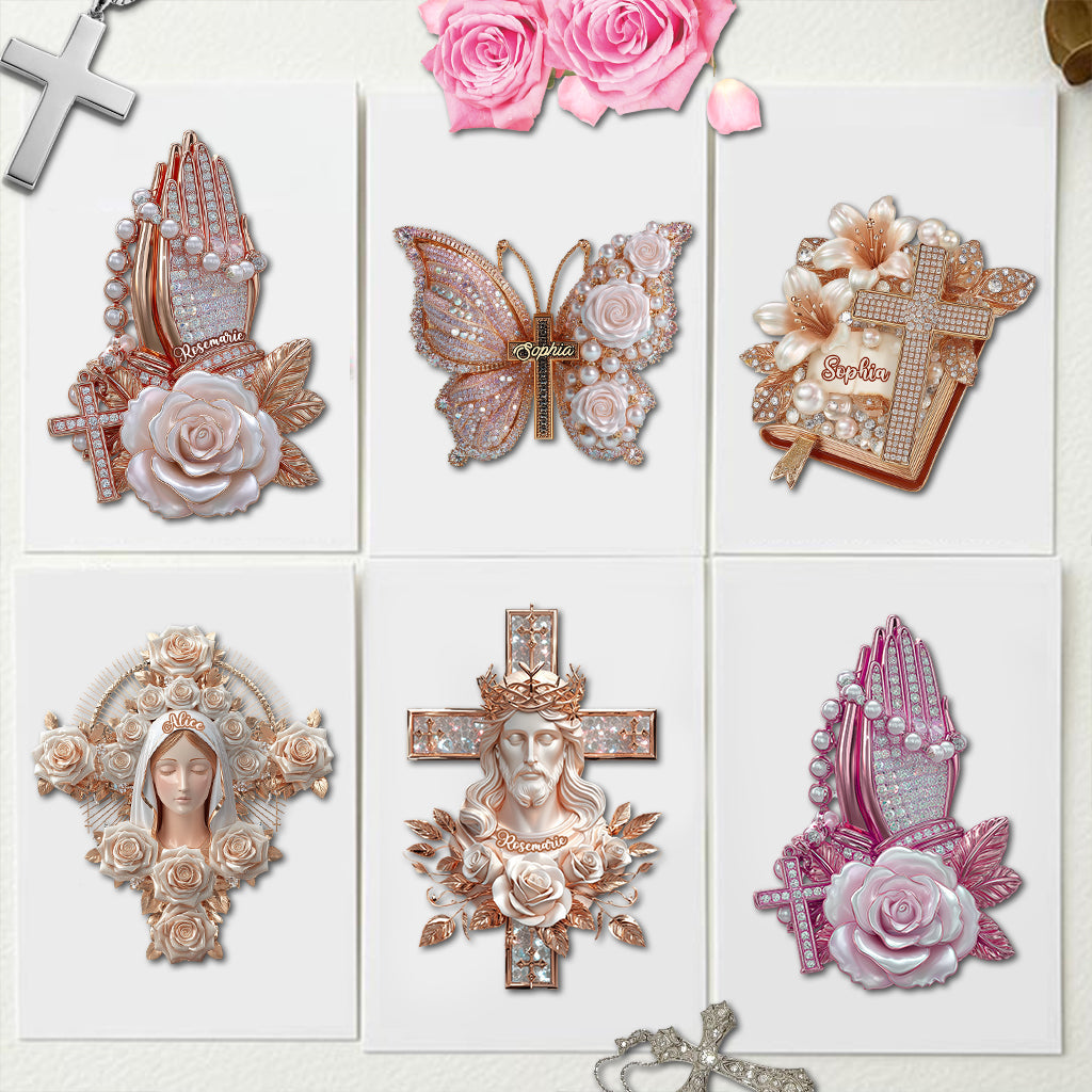 Foi éternelle - Épingle chrétienne personnalisée