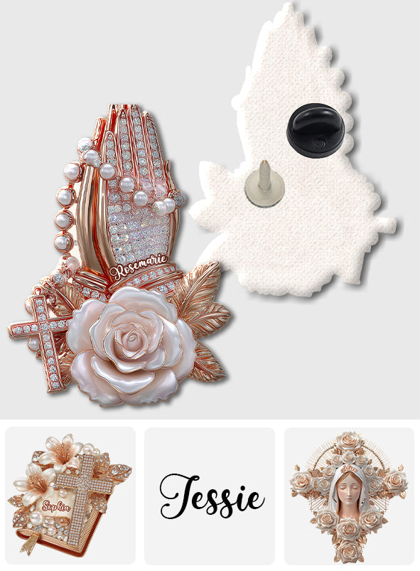 Foi éternelle - Épingle chrétienne personnalisée