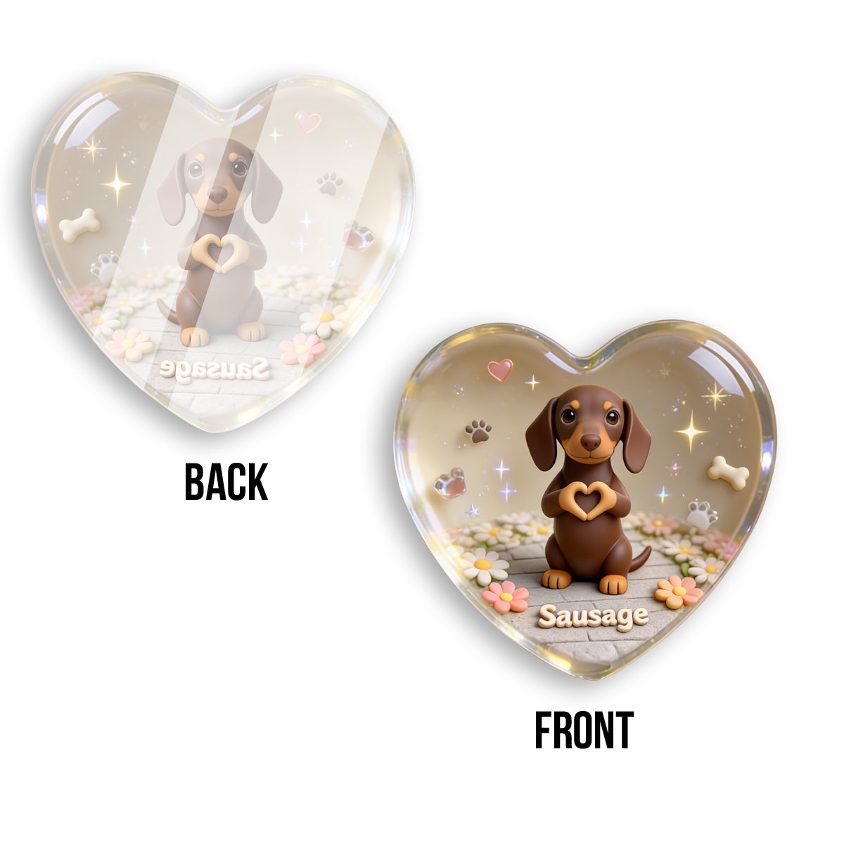 Pet Owner Keepsake Gift - Personalized Dog Pocket Hug Card