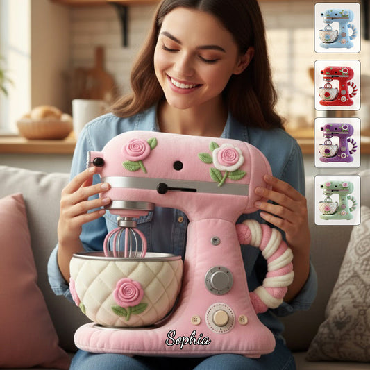 Perfect Gift For Baking Lovers - Personalized Baking Faux Fur Shaped Pillow