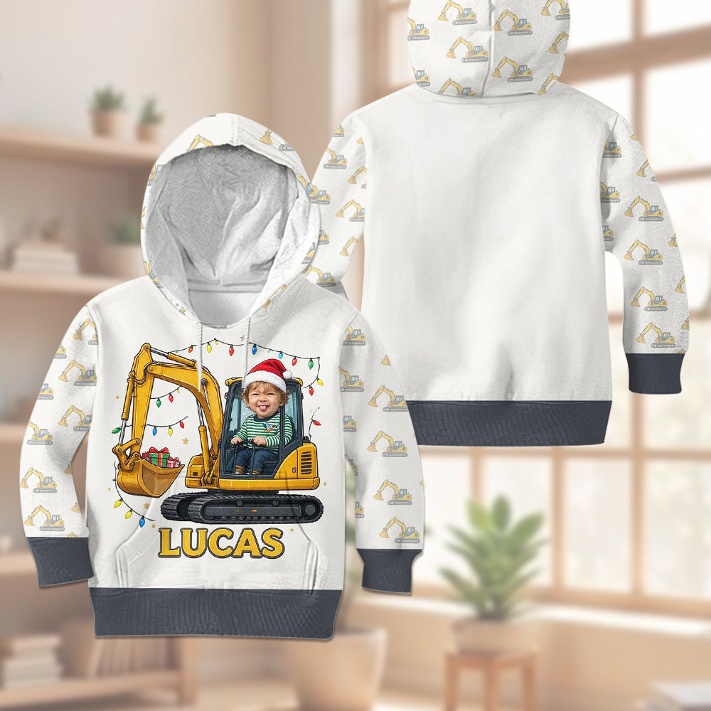 Merry Christmas - Personalized Kid Kid Hoodie & Kid Jogger Sweatpants