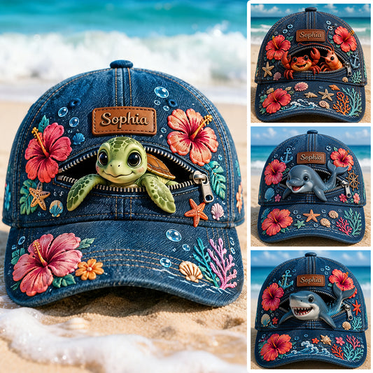 Affaires devant, fête derrière - Casquette Patriot personnalisée
