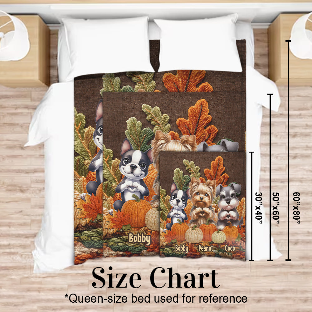 C'est la saison - Couverture personnalisée pour chien