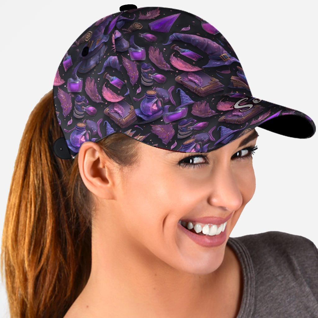 Purple Witch - Personalized Witch Classic Cap