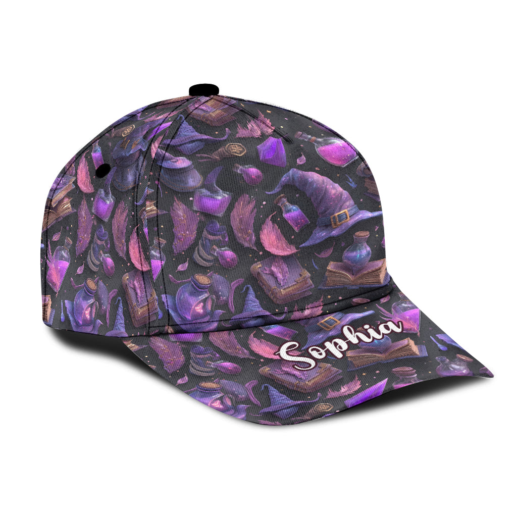 Purple Witch - Personalized Witch Classic Cap