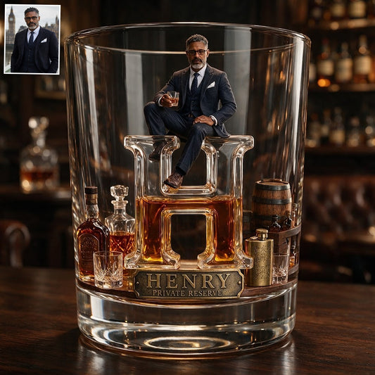 Amour du Whiskey, Bourbon - Verre à Whisky Personnalisé