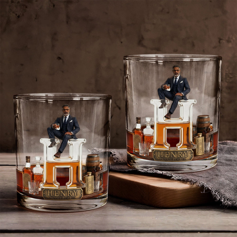 Amour du Whiskey, Bourbon - Verre à Whisky Personnalisé