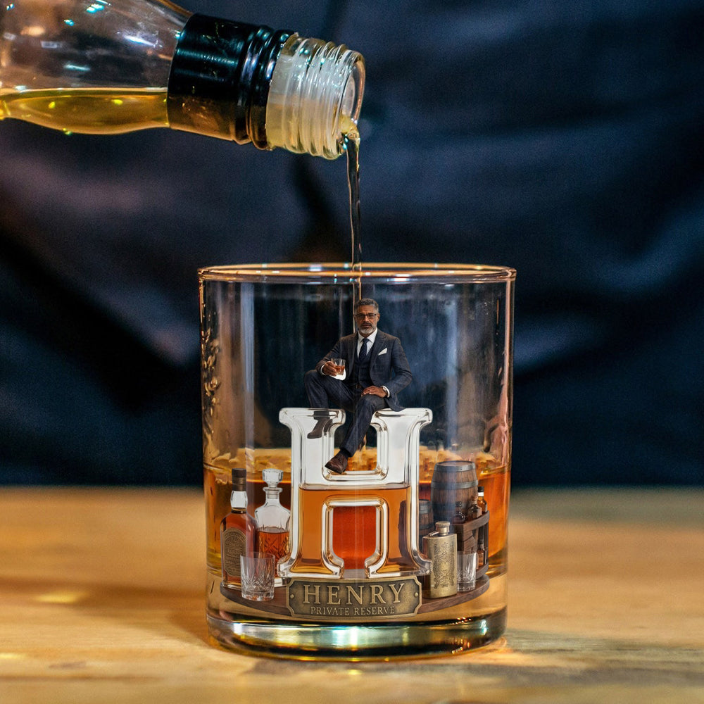 Amour du Whiskey, Bourbon - Verre à Whisky Personnalisé