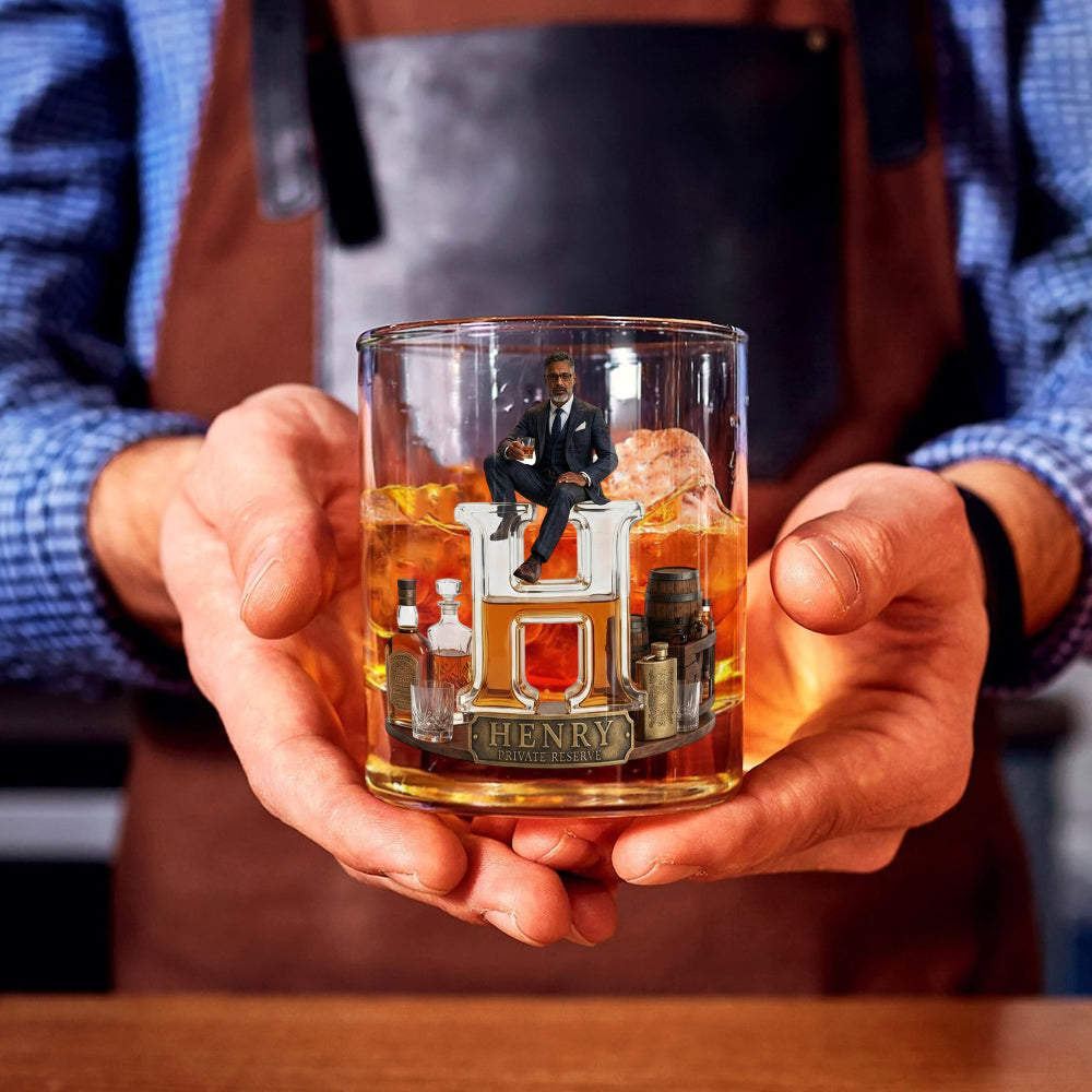 Amour du Whiskey, Bourbon - Verre à Whisky Personnalisé
