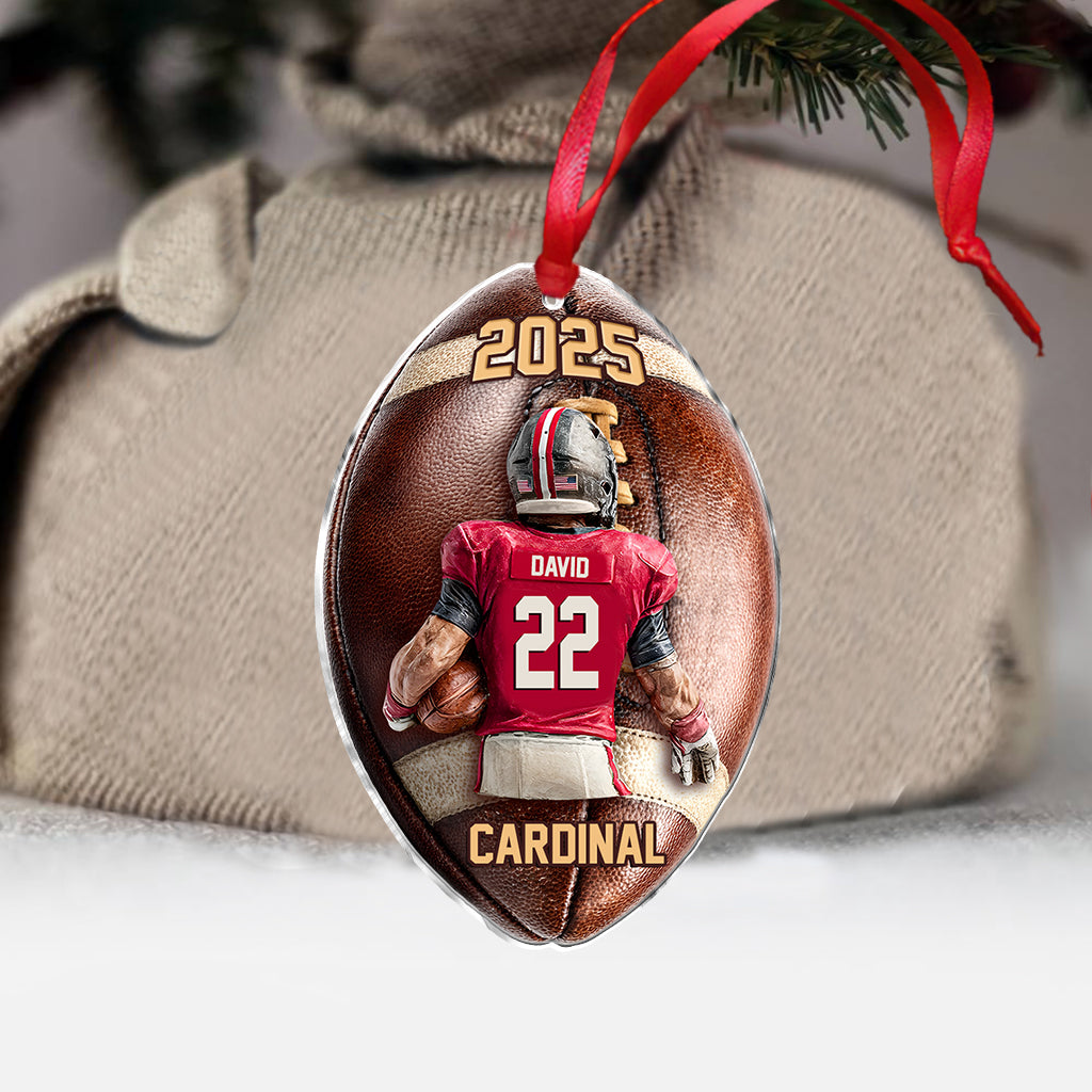 Jour de match - Ornement de football personnalisé