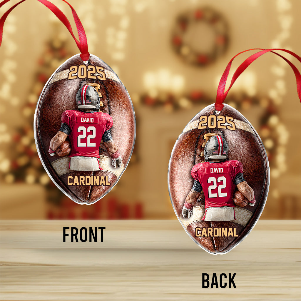 Jour de match - Ornement de football personnalisé