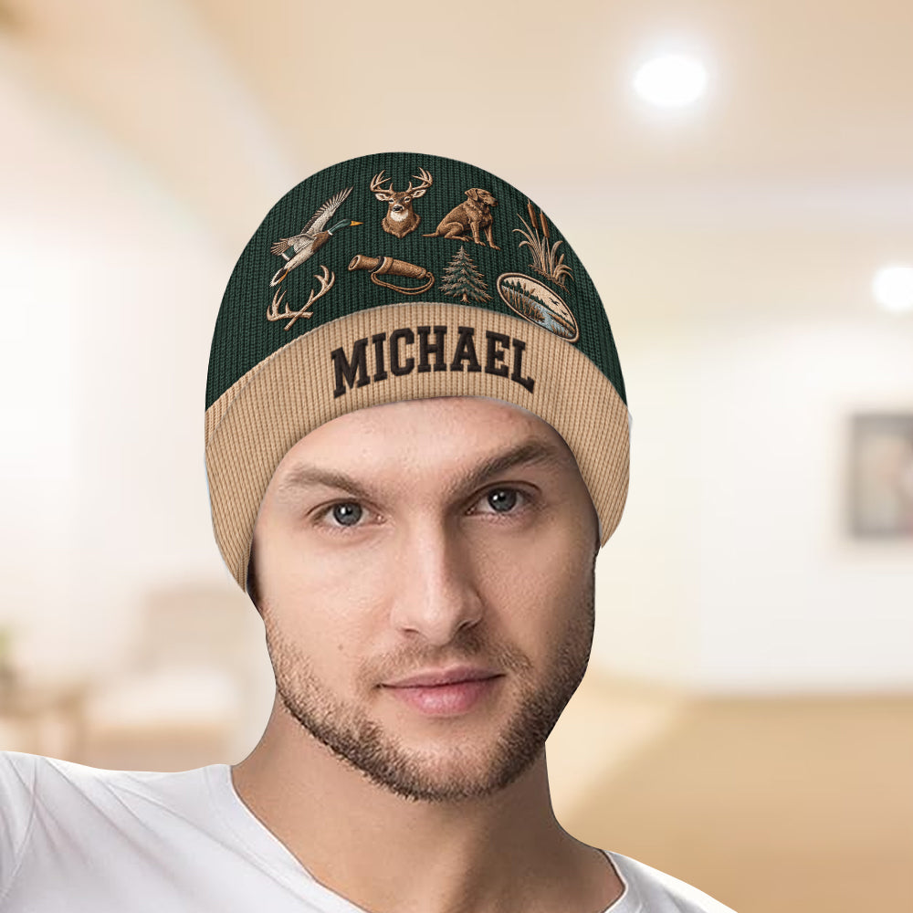Love Hunting - Personalized Hunting Beanie Hat