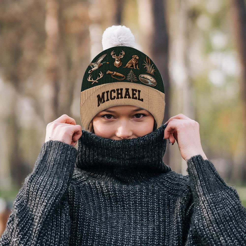 Love Hunting - Personalized Hunting Beanie Hat