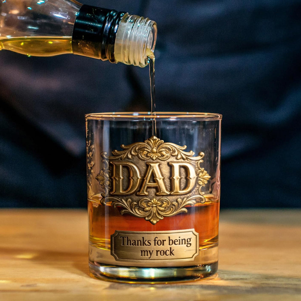 Merci d'être mes piliers - Ensemble de carafe à whisky personnalisé