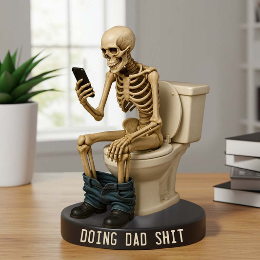 « Faire un truc de papa » - Plaque acrylique personnalisée « Papa » en forme de papa