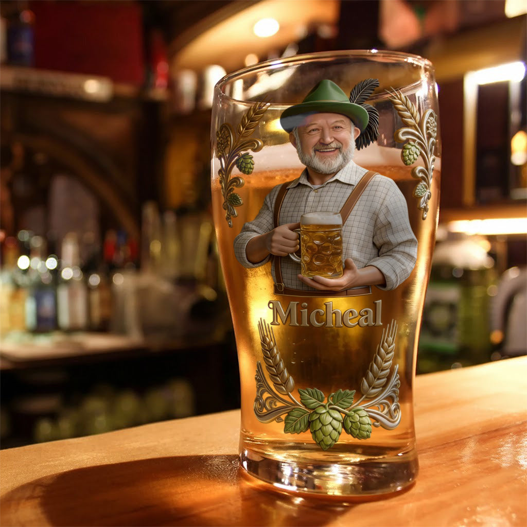 Cadeau pour les amateurs de bière - Pinte de bière personnalisée