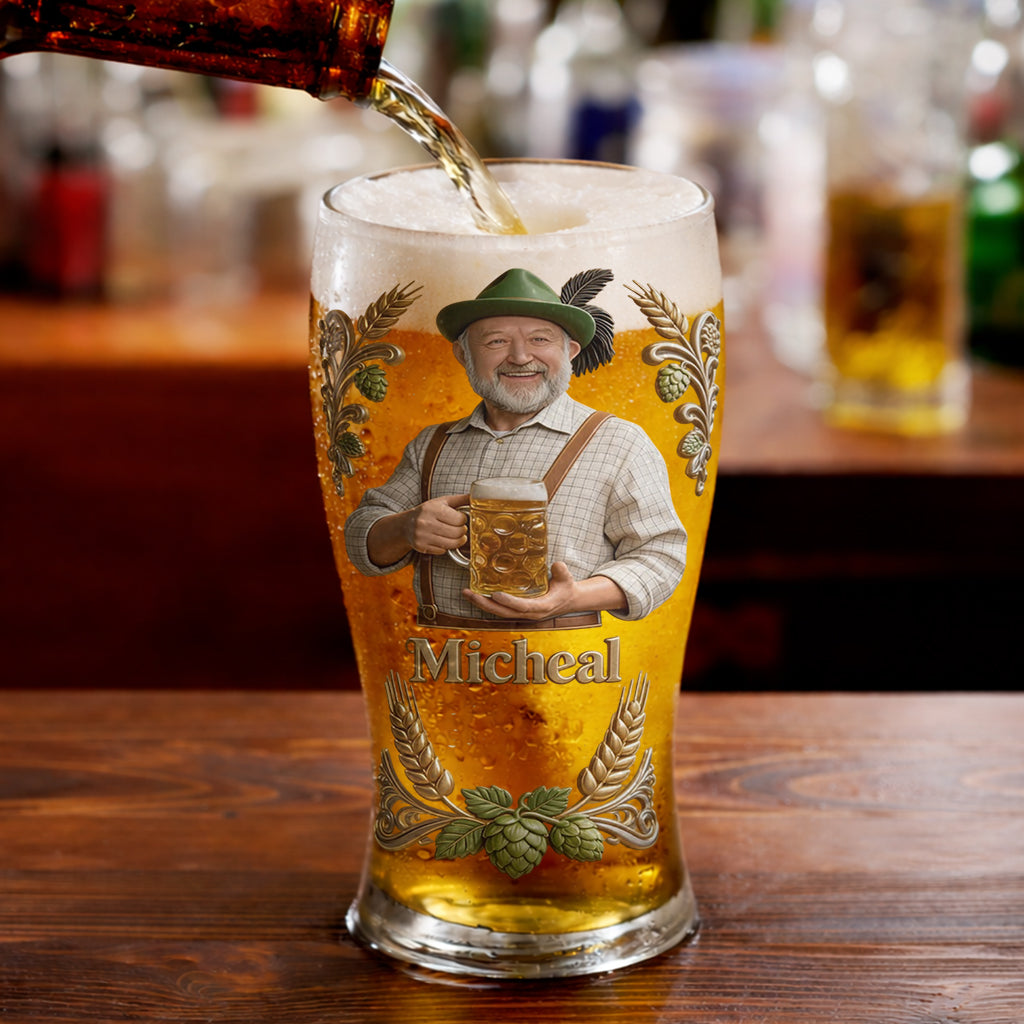 Cadeau pour les amateurs de bière - Pinte de bière personnalisée