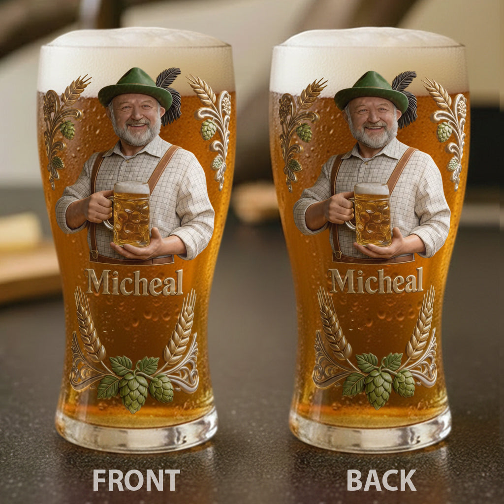 Cadeau pour les amateurs de bière - Pinte de bière personnalisée