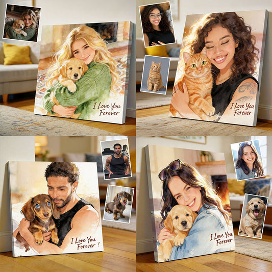 Photo Personnalisée - Toile Et Affiche Pour Chien