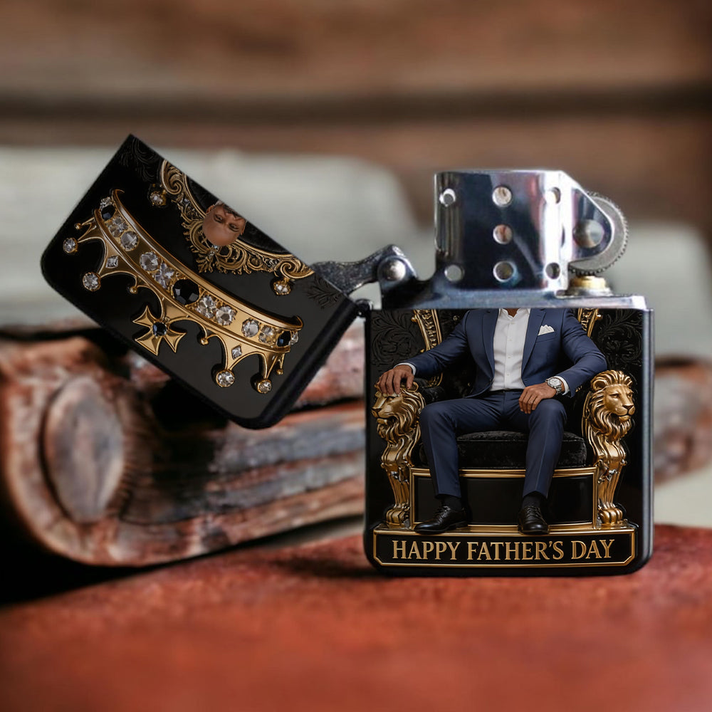 Photo Personnalisée Le Meilleur Papa/Papi/Oncle... - Briquet Personnalisé