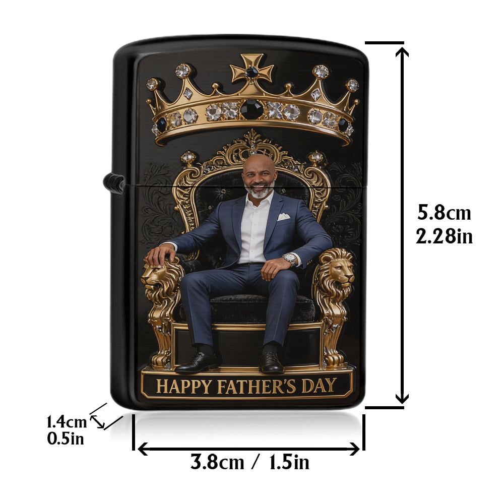 Photo Personnalisée Le Meilleur Papa/Papi/Oncle... - Briquet Personnalisé