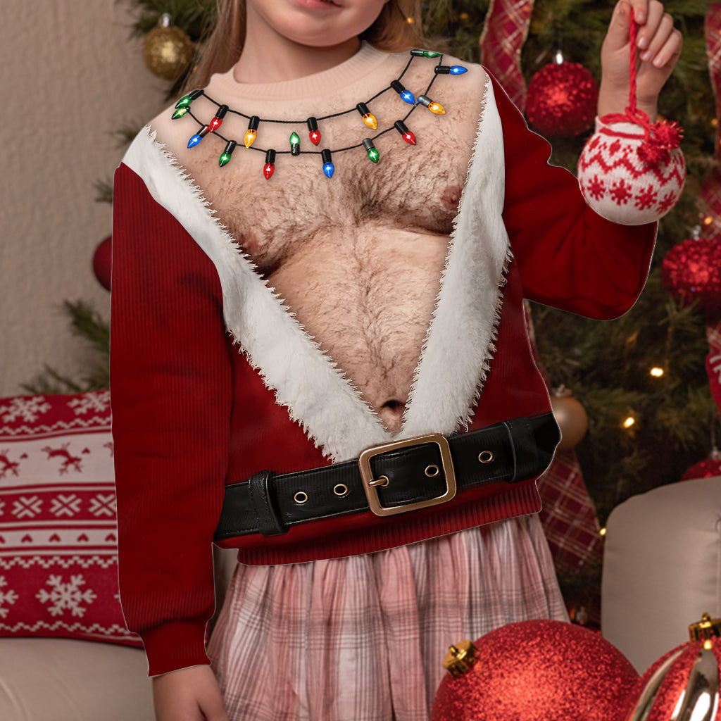 Cadeau de Noël Amusant, Cadeau de Noël Drôle pour Hommes, Cadeaux d'Anniversaire Personnalisés pour Mari, Fils, Petit-fils, Frère, Grand-père, Papa, Vous-même - Pull Moche de Couple Personnalisé