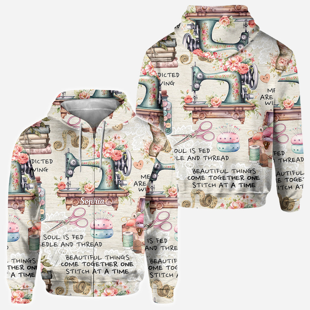 Accro à la couture - Chemise personnalisée à coudre sur tout le tissu