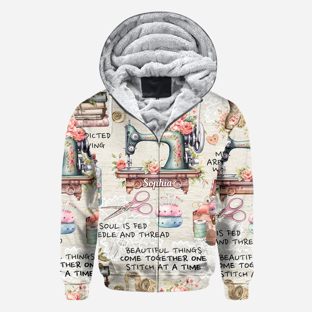 Accro à la couture - Chemise personnalisée à coudre sur tout le tissu