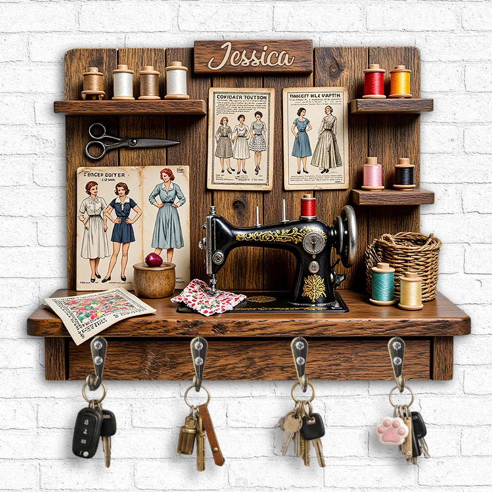 Passionnée de couture - Porte-manteau de couture personnalisé et sur mesure