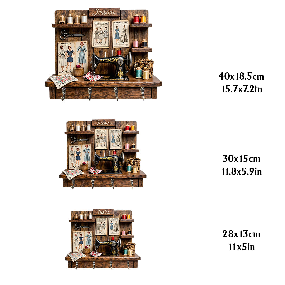 Passionnée de couture - Porte-manteau de couture personnalisé et sur mesure