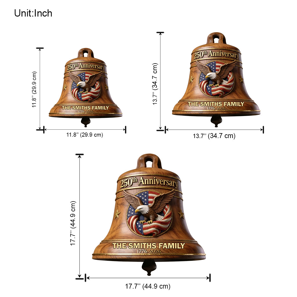 250e Anniversaire - Personnalisez le Panneau en Bois en Forme de Patriot avec Sash