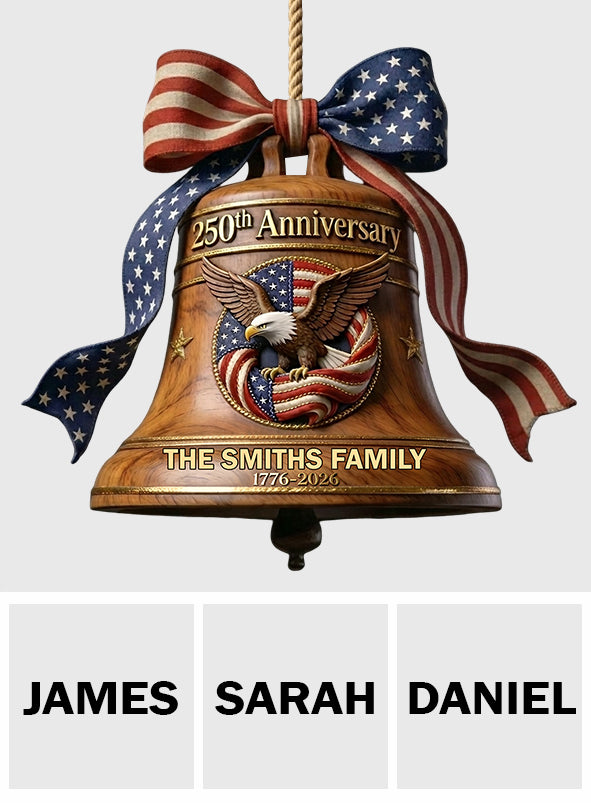 250e Anniversaire - Personnalisez le Panneau en Bois en Forme de Patriot avec Sash