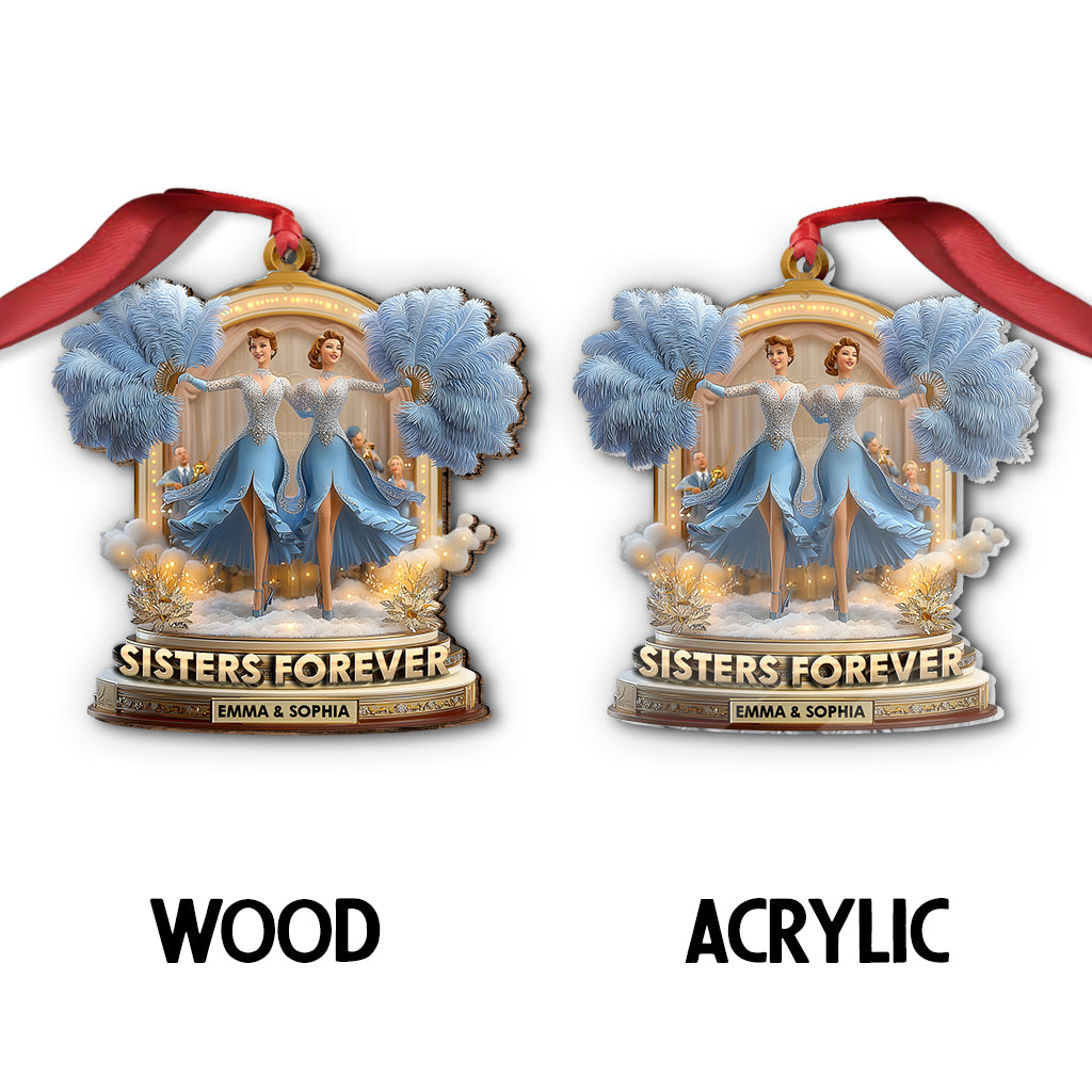 Sœurs pour toujours - Ornement personnalisé pour sœurs