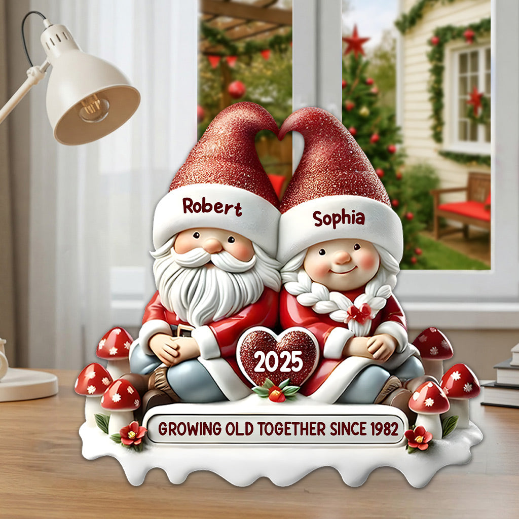 Ensemble depuis - Plaque acrylique personnalisée pour couple